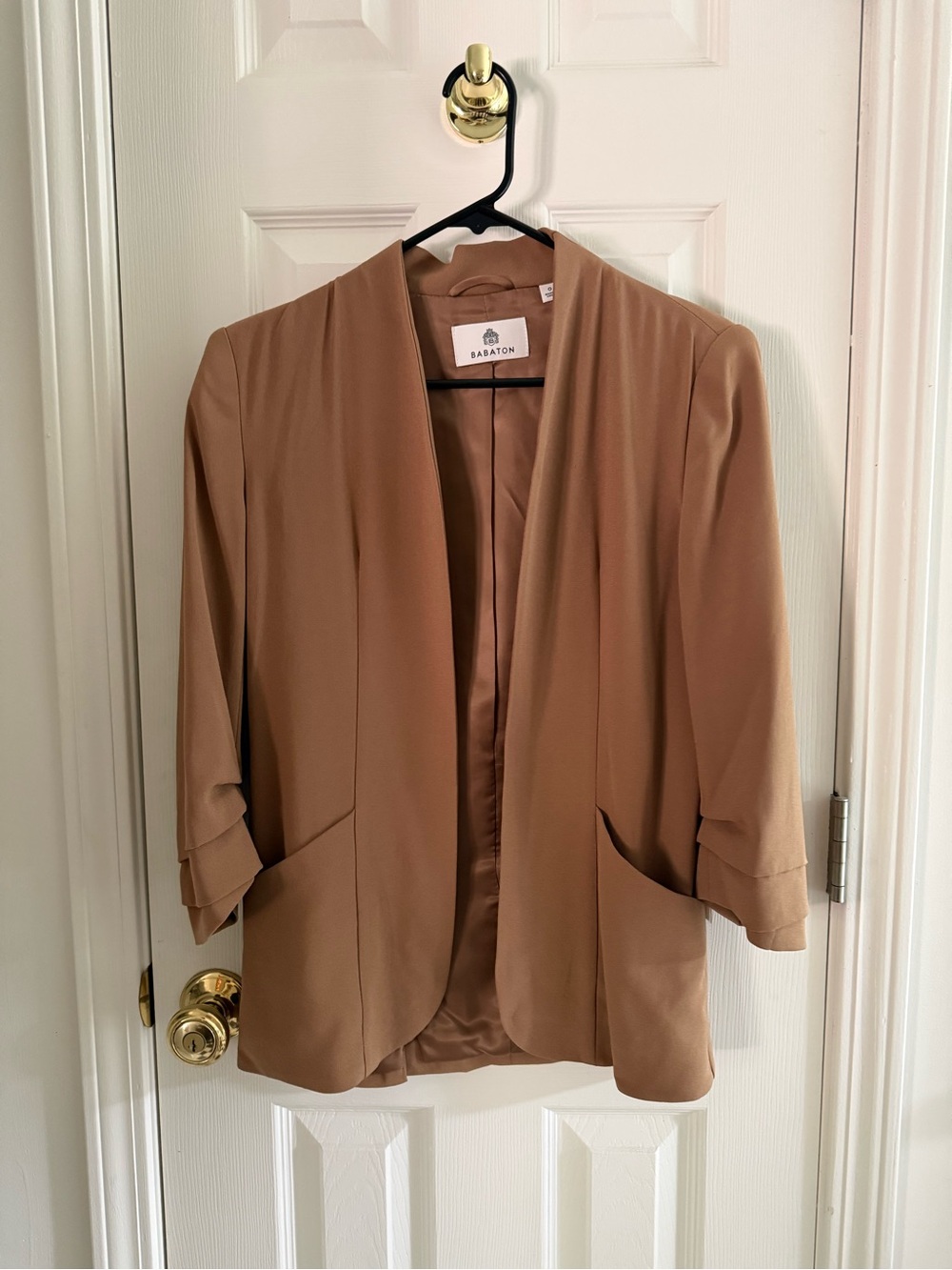 BABATON Aritizia US Women’s Size 0 Power Blazer Ruched Sport Jacket